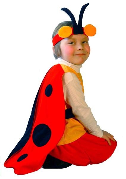 Карнавальный костюм Божья коровка, 3-7 лет
