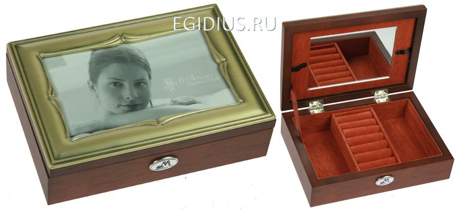 Шкатулка ювелирная Moretto 18*13*5 см