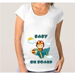 Футболка для беременных Baby on board