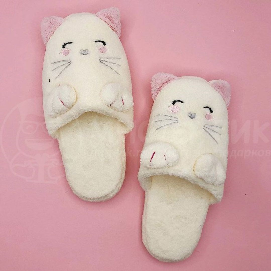 Тапочки Спящие котята Sleeping cat