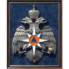 Панно с символикой МЧС (45х56 см)