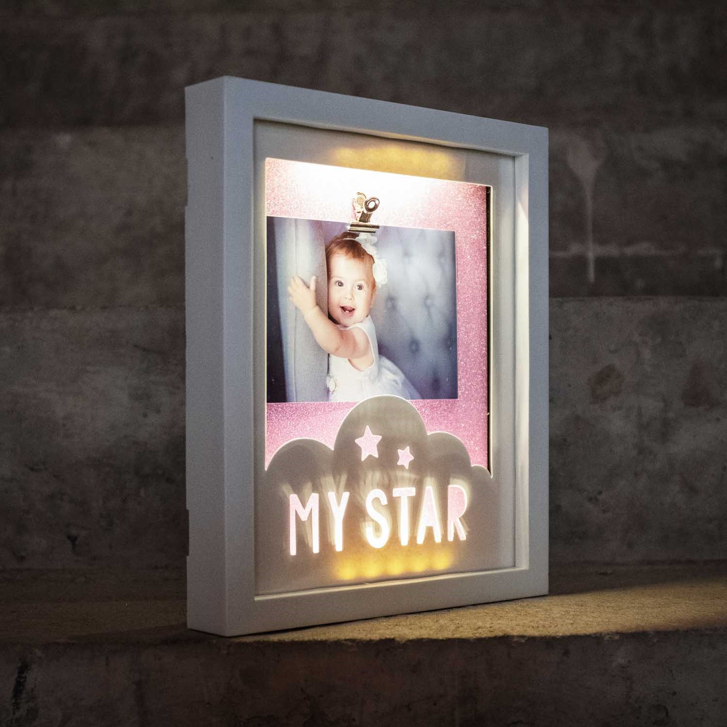 Светодиодная фоторамка My Star Laitcom I2825 на батарейках