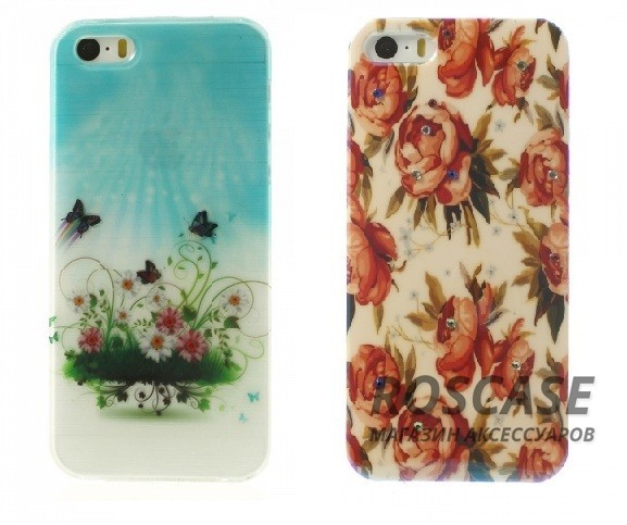 Пластиковая накладка Print для Apple iPhone 5/5S