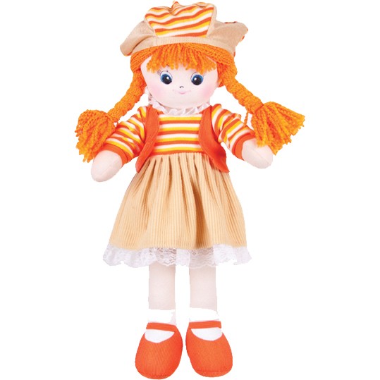 Мягкая игрушка Gulliver Апельсинка с двумя косичками