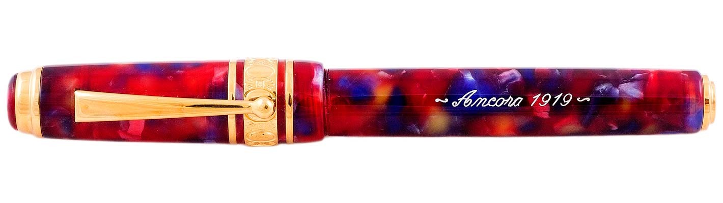 Ручка-роллер Ancora Maxima Colourful Gold