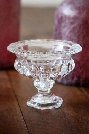 Вазочка-подсвечник РОМАНТИЧНЫЙ КОЛОКОЛЬЧИК, 11 см