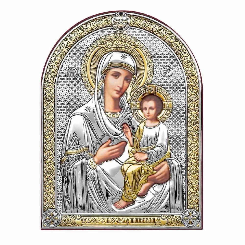 Икона Божья Матерь-Скоропослушница 13х17 см. (Beltrami)