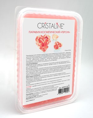 Косметический парафин CRISTALINE, персиковый