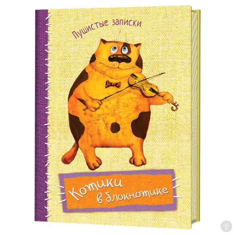 Блокнот Пушистые записки. Скрипка