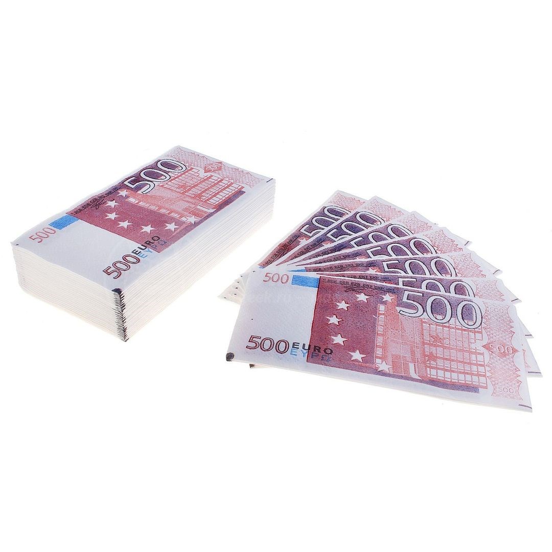Салфетки 500 евро