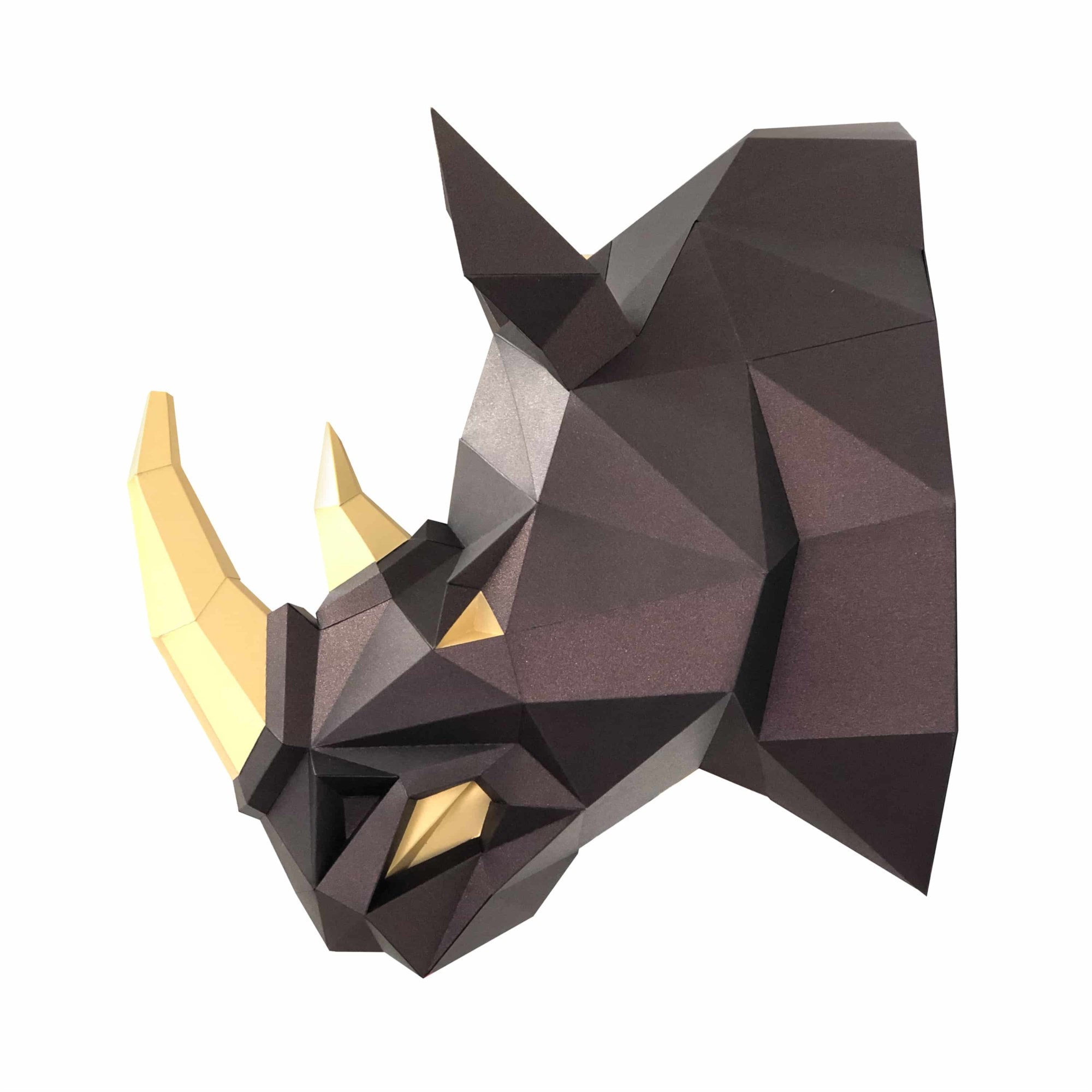 3D конструктор Paperraz Носорог