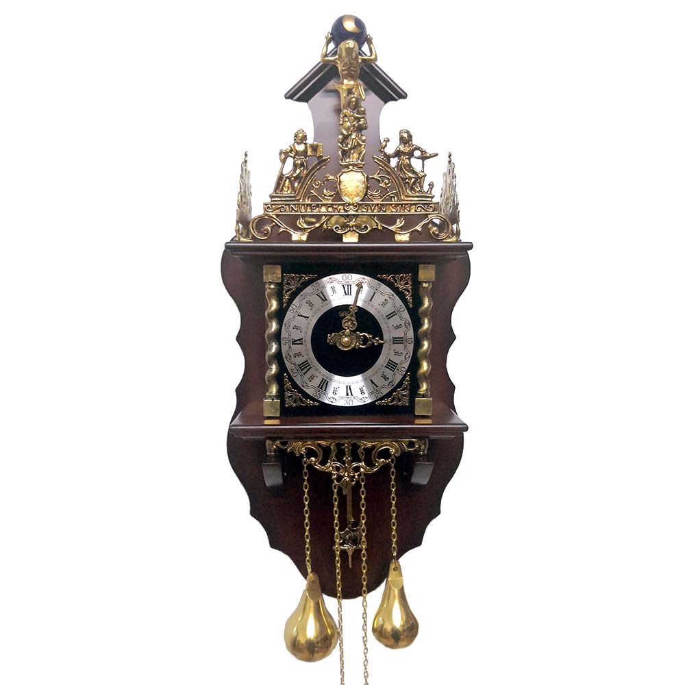 Настенные механические часы 5602-261 Dark Walnut