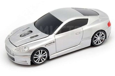 Белая беспроводная мышь Aston Martin