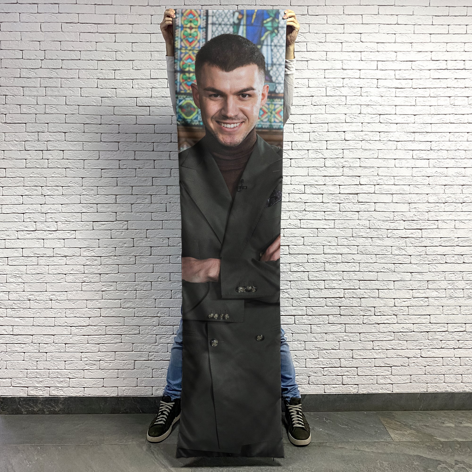 Наволочка с принтом Влад Череватый, 50x200 см