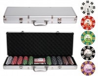 Набор для покер в кейсе на 500 фишек Casino Bellagio