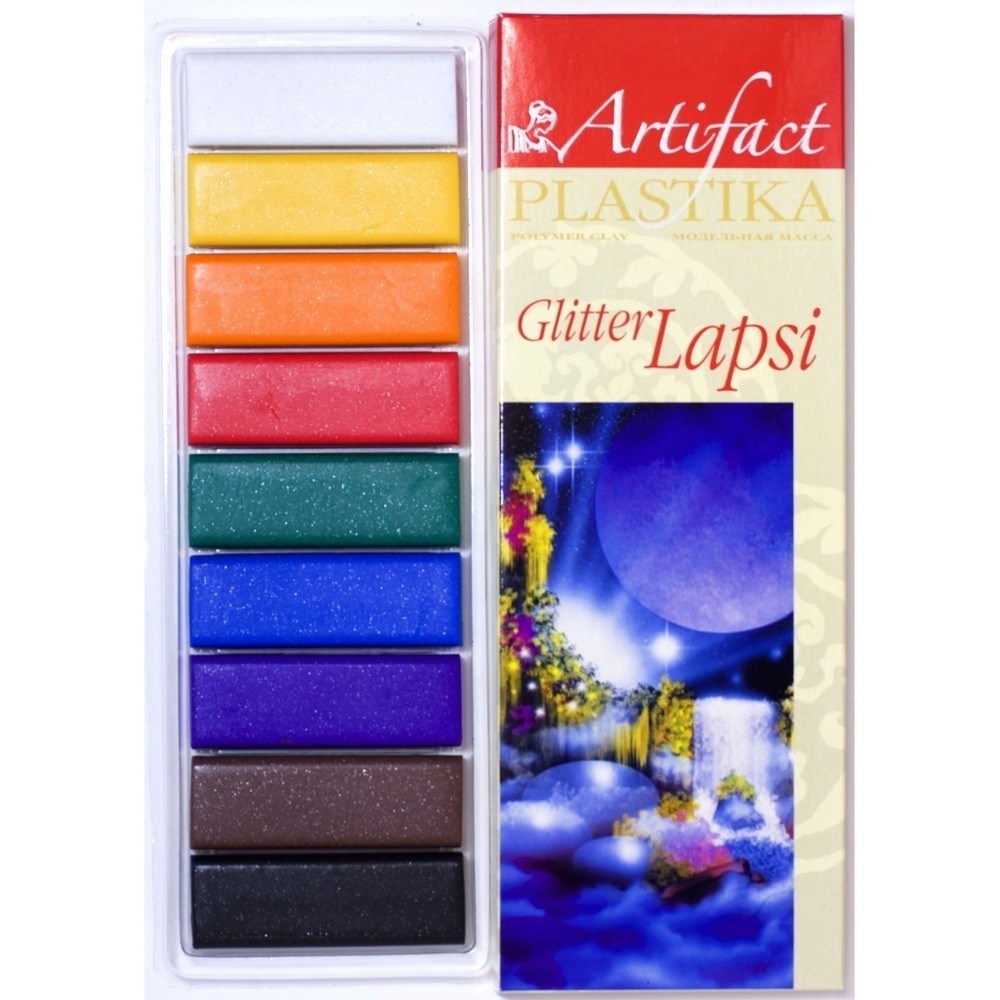 Набор полимерной глины LAPSI GLITTER