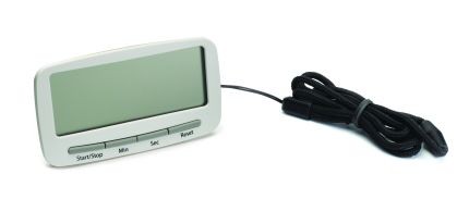 Таймер-часы кухонные на клипсе Clip timer, белый
