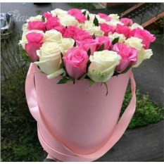 Букет Коробка с розами