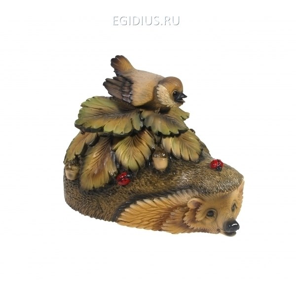 Фигурка декоративная Ежик-шкатулка