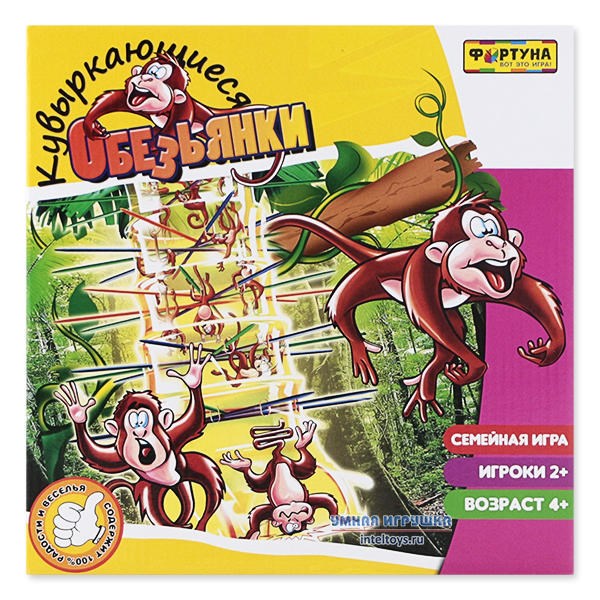 Настольная семейная игра «Кувыркающиеся обезьянки»