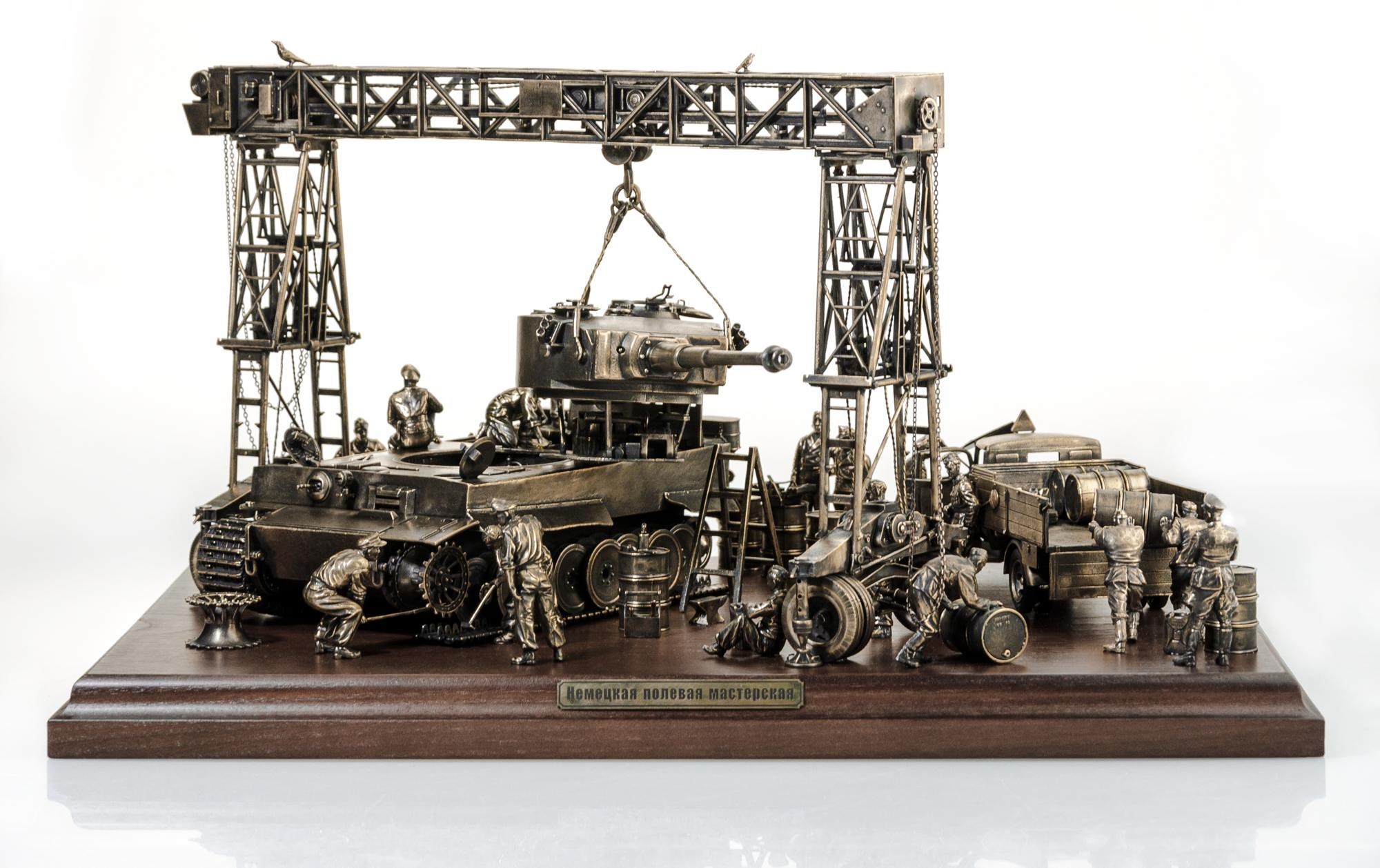Диорама Немецкая полевая мастерская 1/35