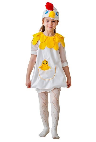 Карнавальный костюм Курочка, 3-7 лет