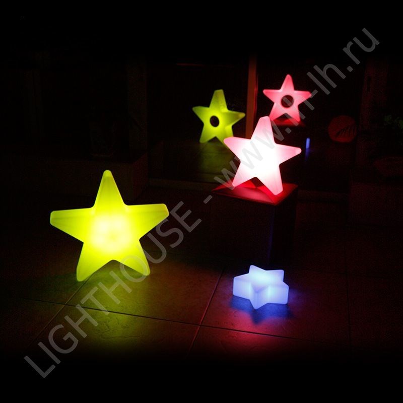 Светящаяся LED звезда Korbey RGB Accum (под заказ)