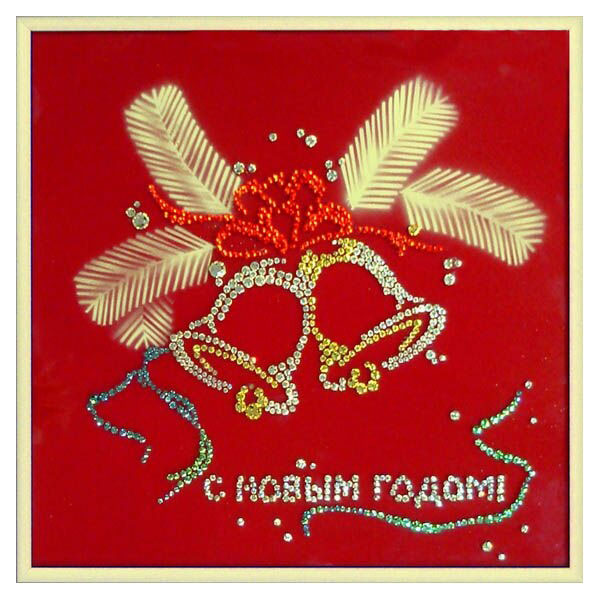 Картина из кристаллов