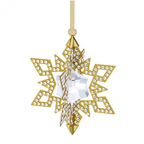 Рождественское украшение «Золотая звезда» от Swarovski