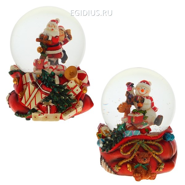 Декоративная фигурка в стеклянном шаре