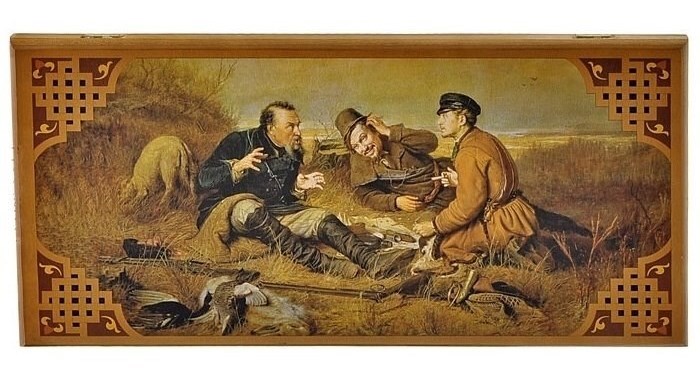 Нарды Охотники на привале