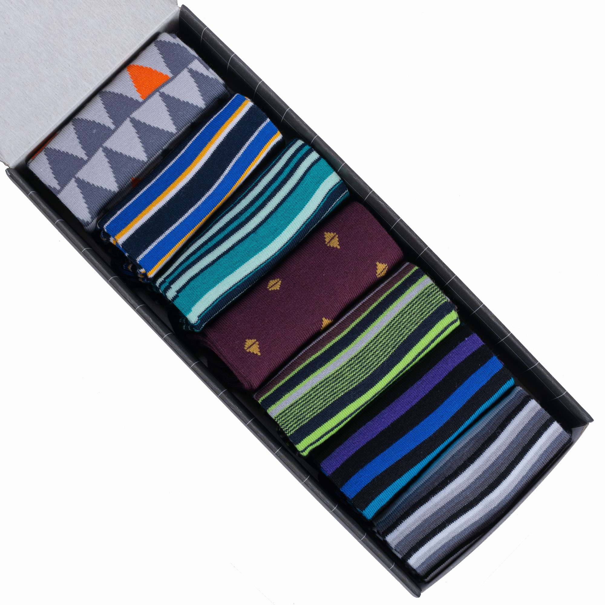 Набор из 7 пар мужских носков Moscowsocksclub № 41 микс 3