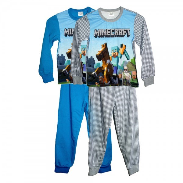 Пижама Minecraft Стив на лошади