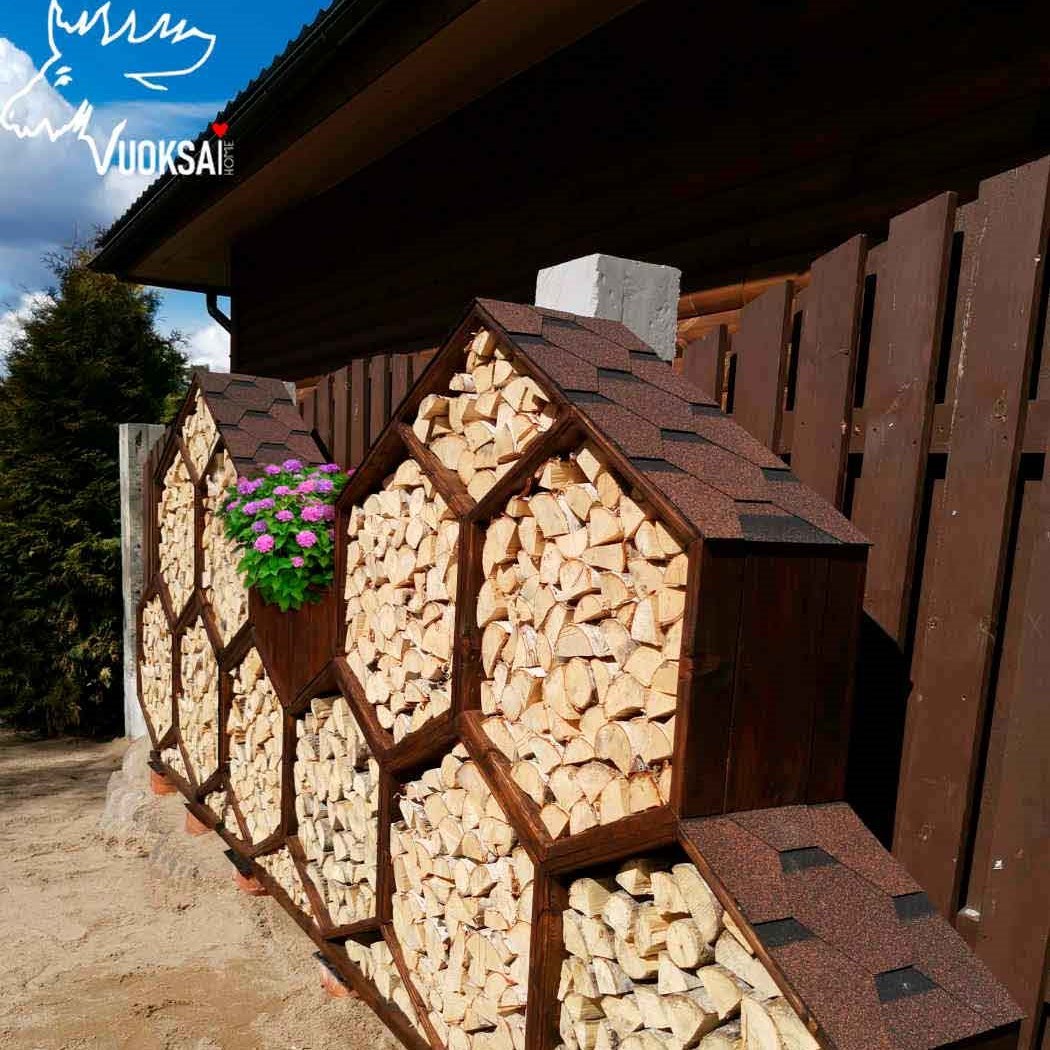 Уличная дровница Vuoksa-Wood 10 сот