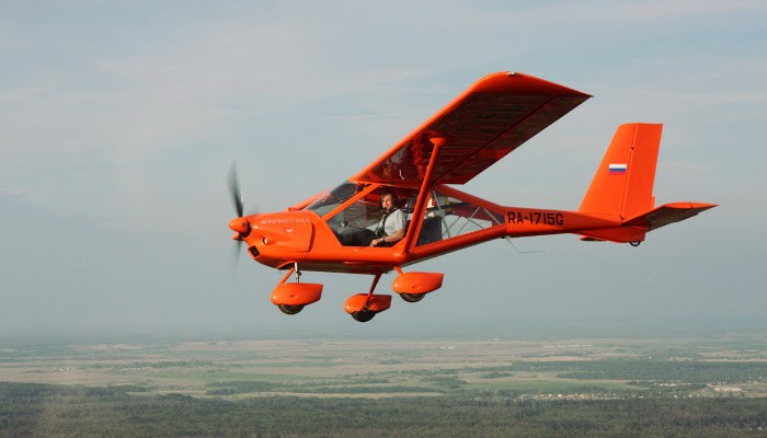 Сертификат Полёт на самолёте Аэропракт А-22