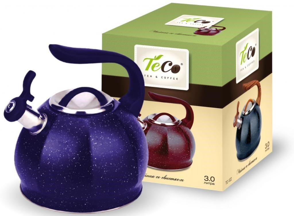 Чайник для плиты Teco TC-122-BL