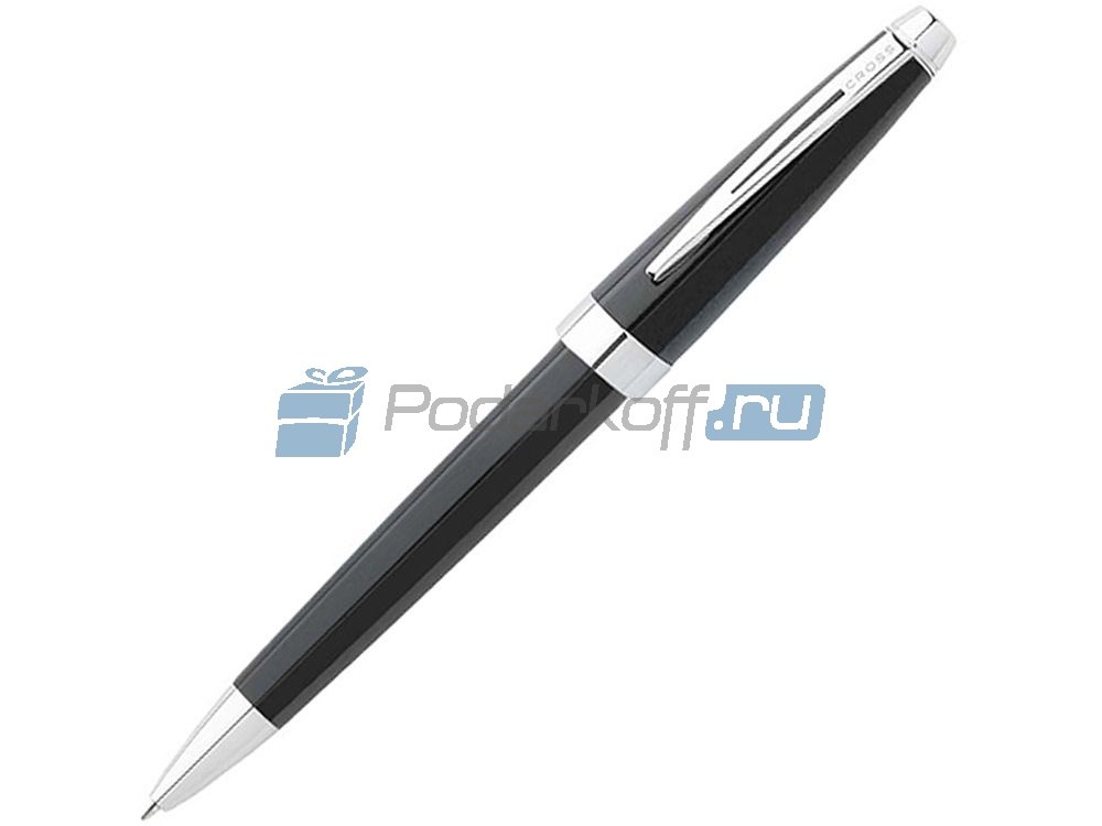 Шариковая ручка в футляре Cross модель Aventura Onix Black