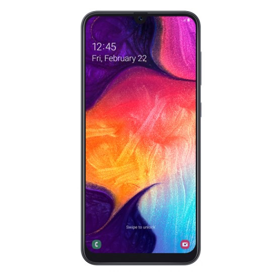Смартфон Samsung Galaxy A50 64 Гб, чёрный