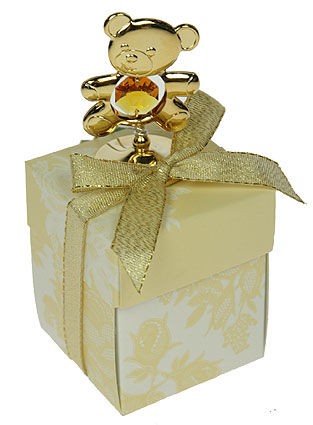Фигурка с кристаллами Swarovski Медвежонок