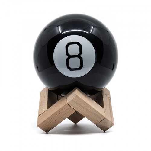 Шар ответов Magic ball с подставкой в подарочной коробке