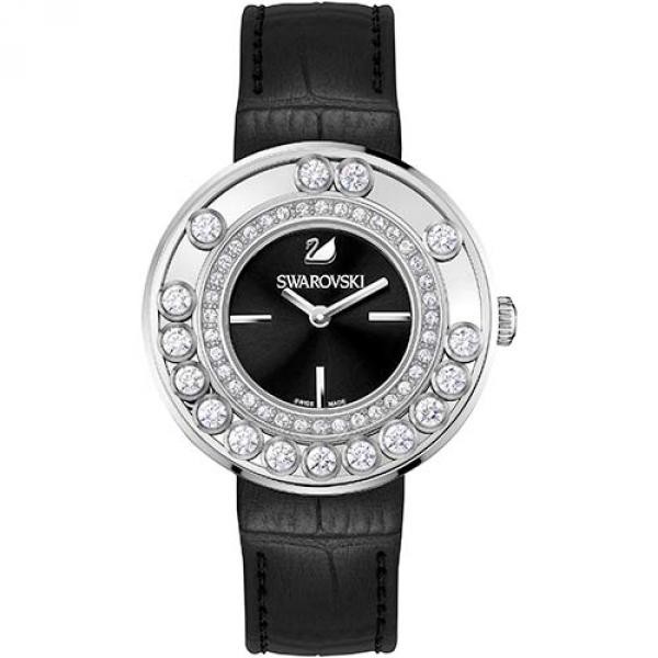 Часы Swarovski из нержавеющей стали Lovely Crystals Black