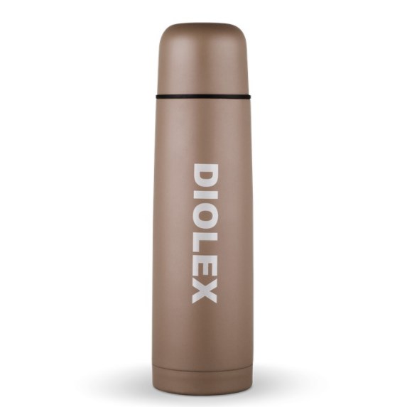 Термос Diolex с узким горлом 0,5, какао