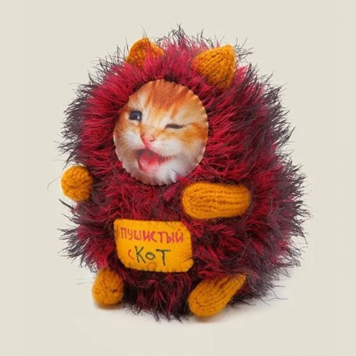 Игрушка Котик. Пушистый сКот