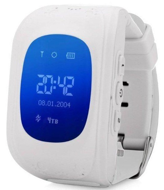 Детские умные часы Smart Watch Q50 GPS (Белый)