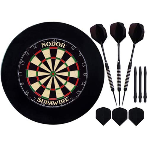 Комплект для игры в дартс Nodor Black
