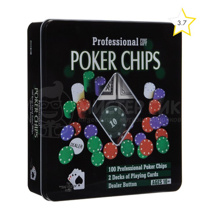 Покерный набор Poker Chips (100 фишек)