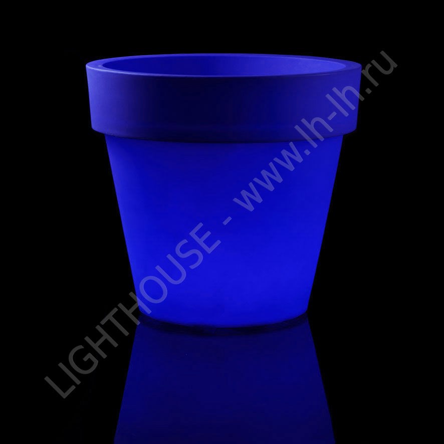 Светящееся LED кашпо-ваза Стандарт H90 RGB