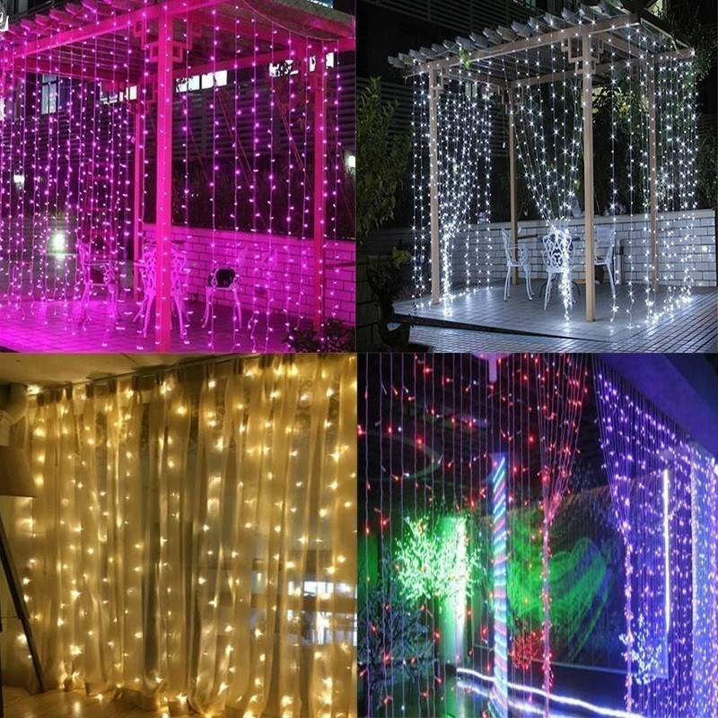 Гирлянда Сетка (Штора), 1,8 м*1,8 м