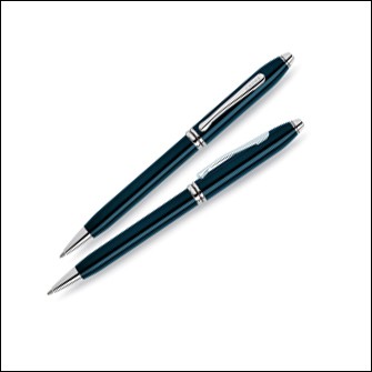 Шариковая ручка Cross Townsend, цвет quartz blue