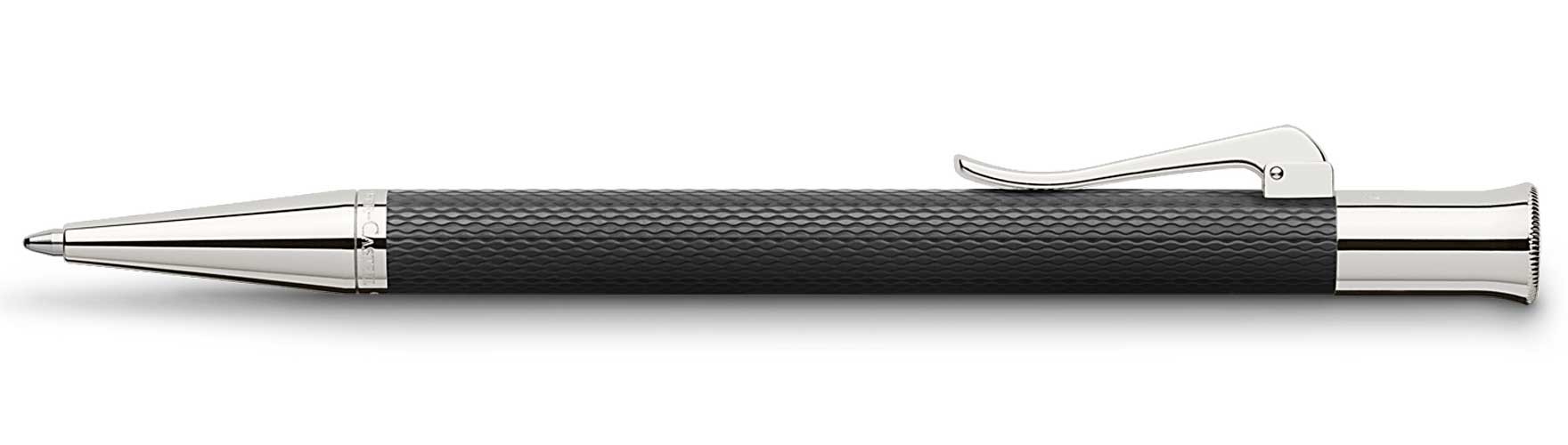 Шариковая ручка Graf von Faber-Castell Guilloche Black